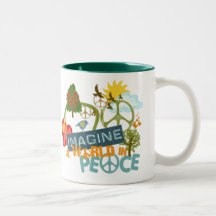 Imagine a World in Peace Coffee Mug