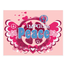 Imagine Peace Post Card