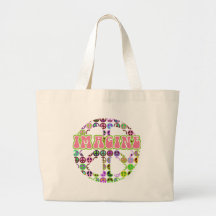 Imagine Peace Tote Bag