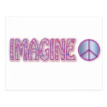 imagine postcard