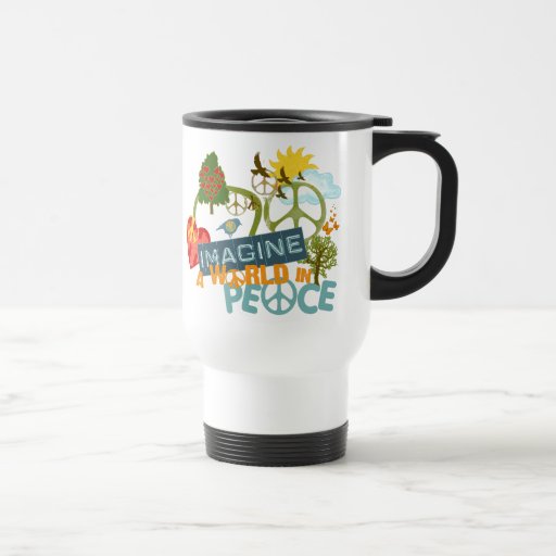 Imagine World Peace Mugs