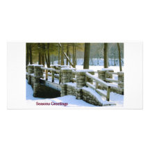 img012   Seasons Greetings Customized Photo Card