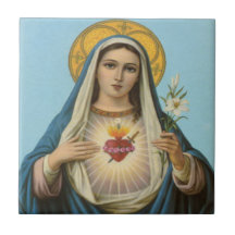 Immaculate Heart of Mary Custom Tile 2