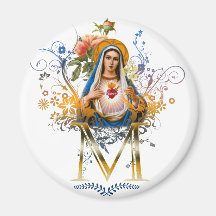 Immaculate Heart of Mary Fridge Magnets