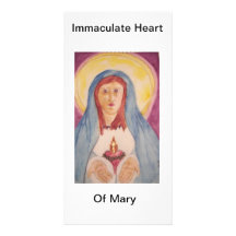 Immaculate Heart Of Mary Photo Greeting Card