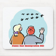 immigration bill mousepad
