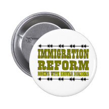 Immigration Reform Pinback Buttons