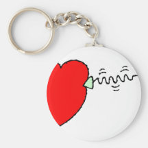 Immune To Love Keychain