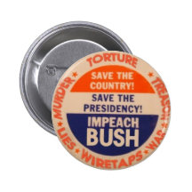 Impeach Bush Button