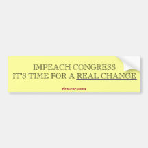 IMPEACH CONGRESS BUMPER STICKER