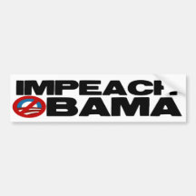 Impeach Obama Bumper Sticker