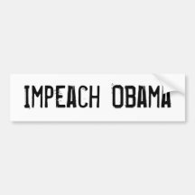 Impeach Obama Bumper Stickers