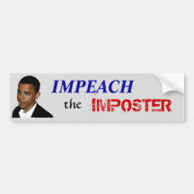 Impeach Obama Bumper Stickers