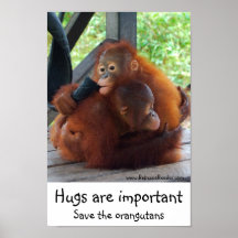 Important Inspirational Hugs Print