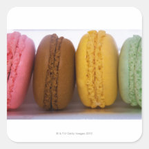 Imported gourmet French macarons (macaroons) Stickers