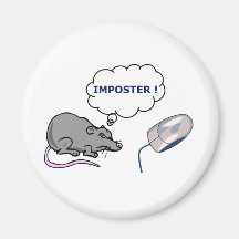Imposter Refrigerator Magnet