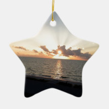 Impression Sunrise Christmas Ornament