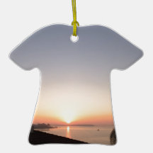 Impression Sunrise Christmas Ornament