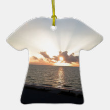 Impression Sunrise Christmas Ornaments
