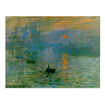 Impression, Sunrise Post Cards