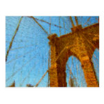 Impressionist Brooklyn Bridge Postcards