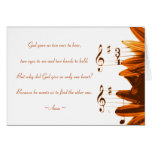 In 3/4 Time Love Quote Vintage Music Card cards