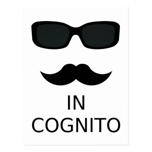In Cognito Postcards