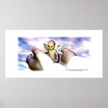 In God's Hands  In Loving memory Of Khaiden Print
