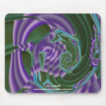 In Honour of Monet's Water Lillies Mousemat