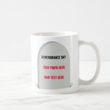 In memory remembrance day coffee cup coffee mugs