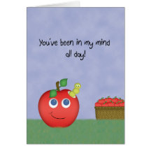 In My Mind Greeting Card