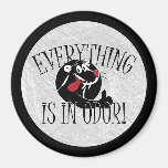 In Odour Skunk Refrigerator Magnets