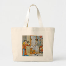 In the boudoir tote bags