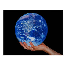In the hand of God Postcard