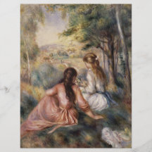 In the Meadow by Pierre-Auguste Renoir Flyer