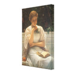 In the Orangery by Charles Edward Perugini Canvas Print