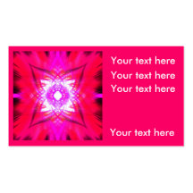 In the pink business cards