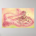 In the Rose Garden Poster Print