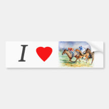 In the Running Bumper Stickers