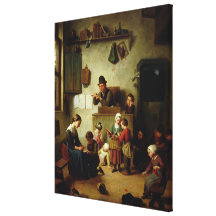 In the School Canvas Prints