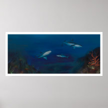 In the sea deep posters