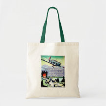 In War As In Peace Canvas Bags