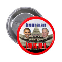 Inaugural 2013 pinback button
