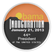 Inaugural 2013 plate