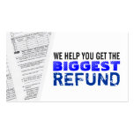 Income Taxes Business Cards