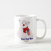 Independence Bear Mug