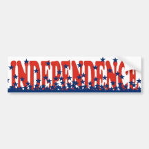 Independence Bumper Sticker