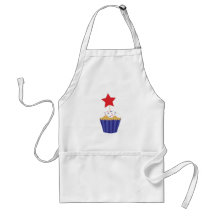 Independence Day Cupcake Apron