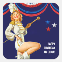Independence Day Pin-up Stickers
