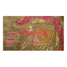 India Business Card Template
